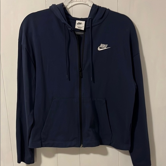 Nike Navy Blue Hoodie - Picture 3 of 9
